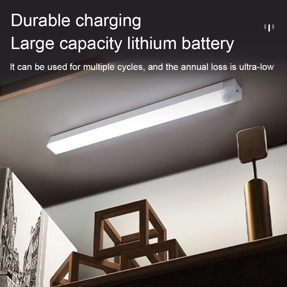 USB-C Rechargeable Wireless LED Motion Sensor Light — Hands-Free Lighting for Any Space